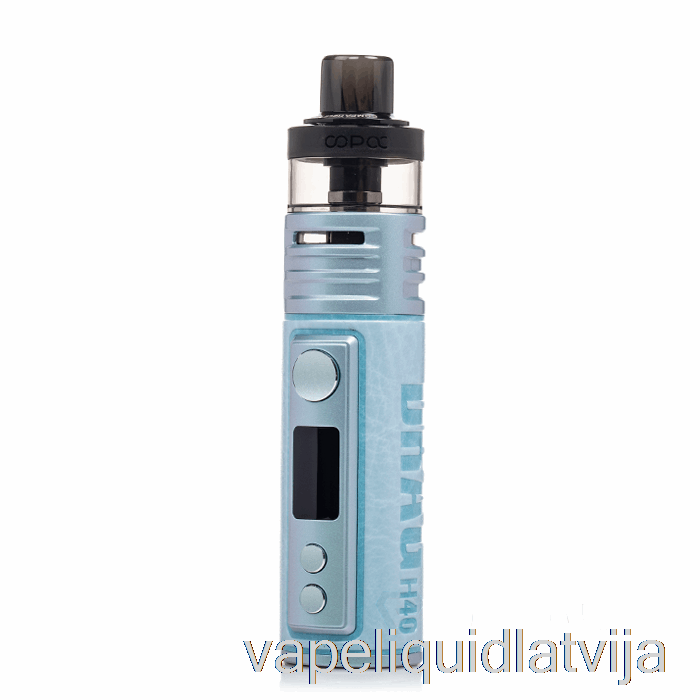 Voopoo Drag H40 Pod Mod Komplekts Sniega Zils Vape šķidrums